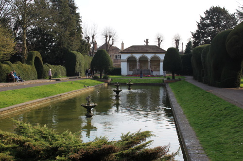 The gardens at Ayscoughfee Hall